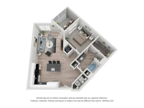 A4 Floor plan