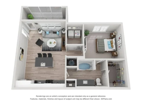 A 2 floor plan