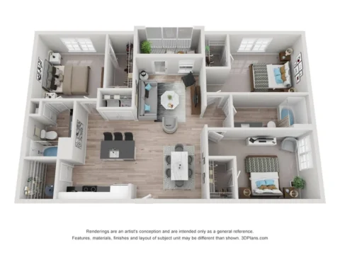 C1 Floor plan